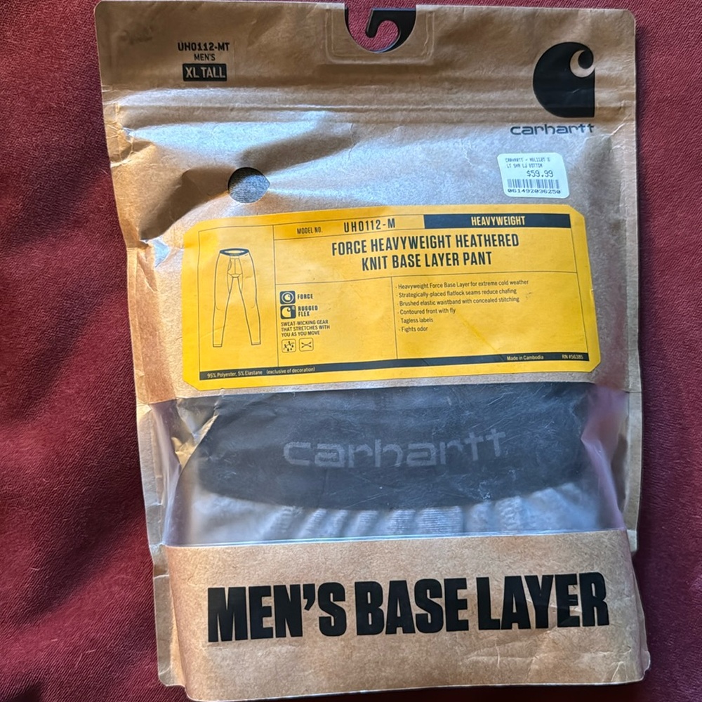 Carhartt Men’s Base Layer Pant